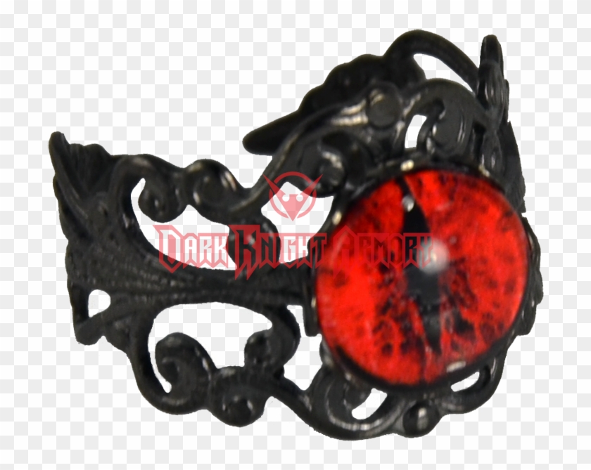 Evil Gothic Eye Ring - Gothic Dragon Eye Jewelry #1120323