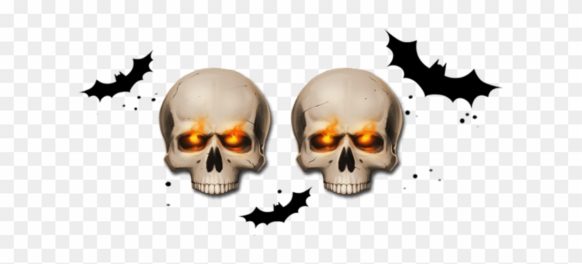Ranged Hw15 Skull - Shadow Fight 2 Flame Skull #1120330