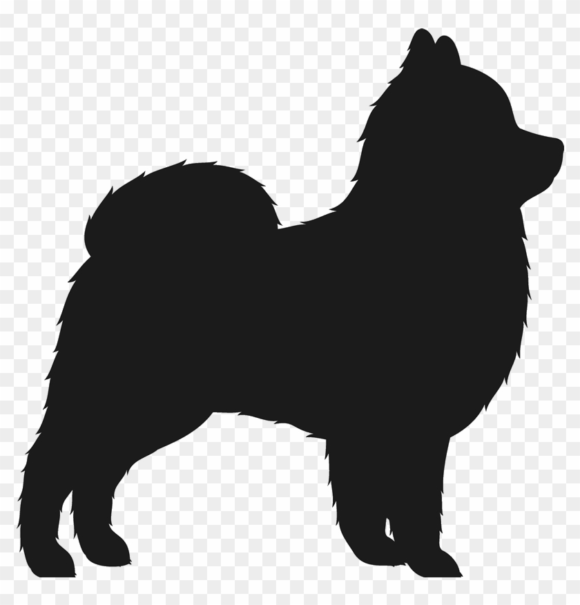 Pomeranian Stamp Dog, Cat Amp Fur Baby Stamps - Silhouette Of A Pomeranian #1120362