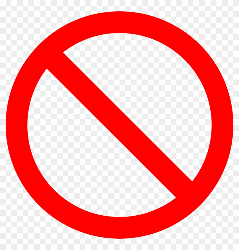 No Hitting Clip Art - Portrait Of A Man #1120507