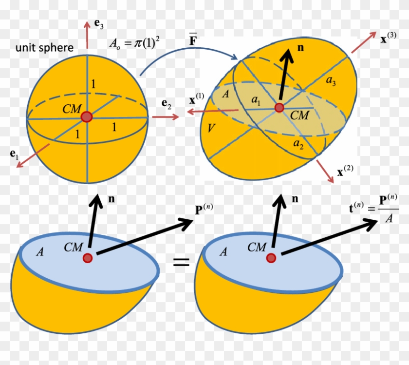 Equivalent Traction Vector And Corresponding Traction - Circle #1120559