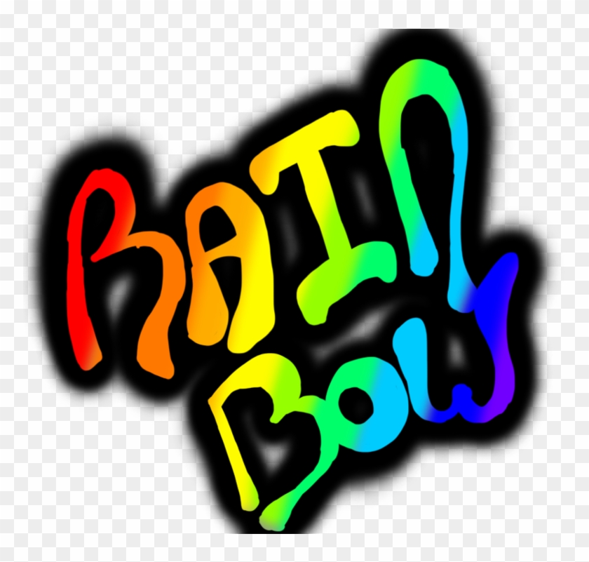 Rainbow Words By Converse-kitten - Graphic Design #1120603