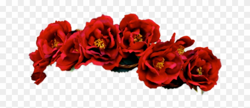 Transparent Flower Crowns - Red Flower Crown Png #1120624