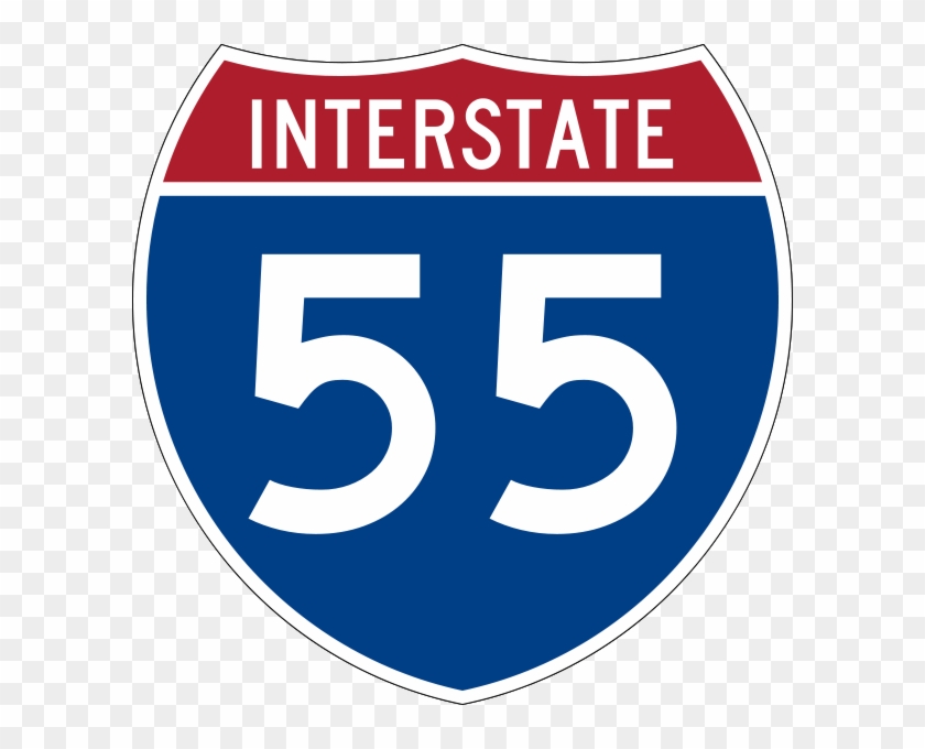 55 Clipart - Interstate 55 #1120692