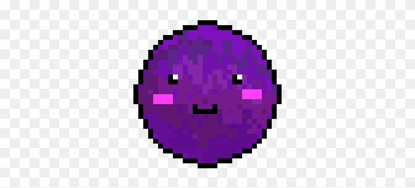 Cute Planet Purple - Png Planet Pixel Art #1120698