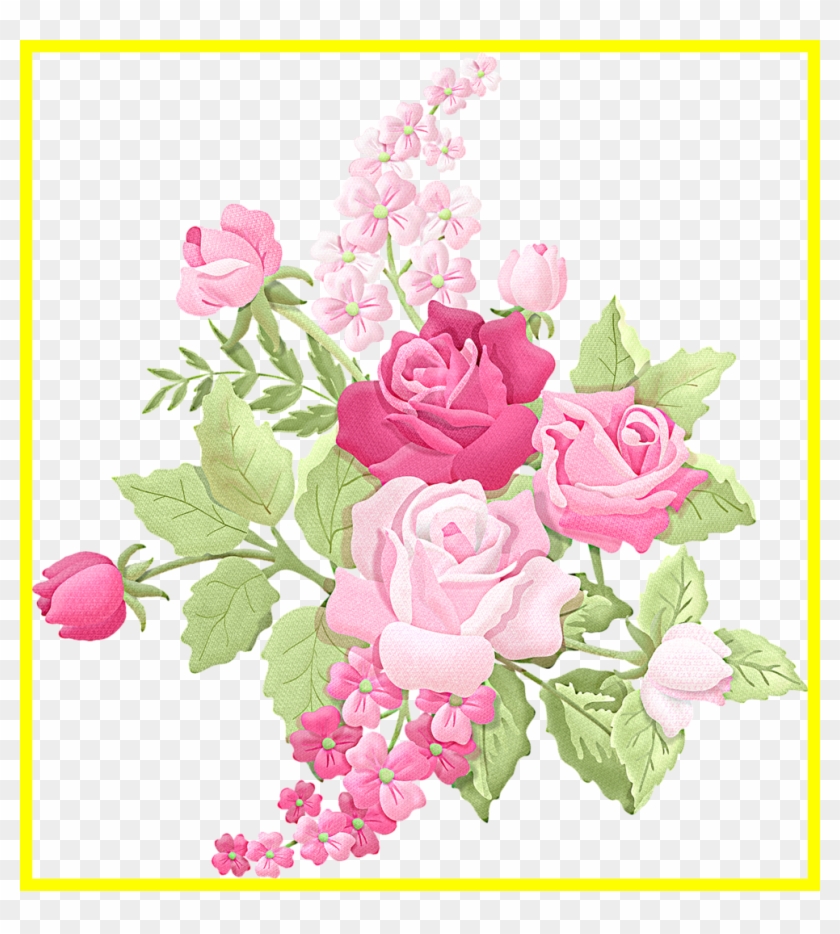 Best Romanceroses Png Decoupage Flower And Cardmaking - Bunga Shabby Chic Png #1120774