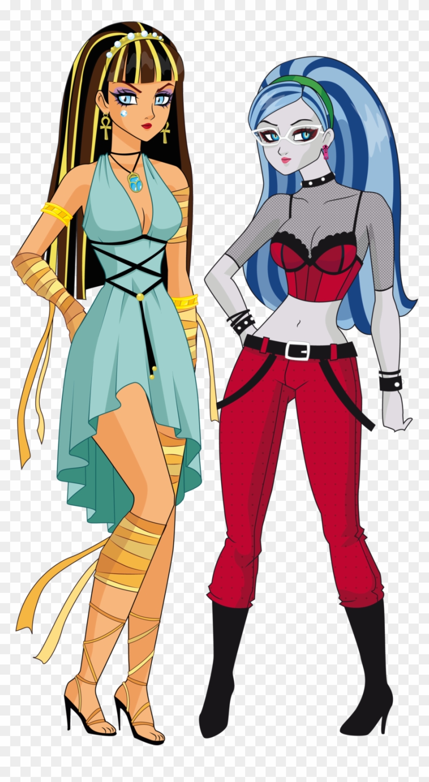 Cleo De Nile Y Ghoulia Yelps Version Anime By Sparks220stars - Cleo De Nile And Ghoulia Yelps #1120805
