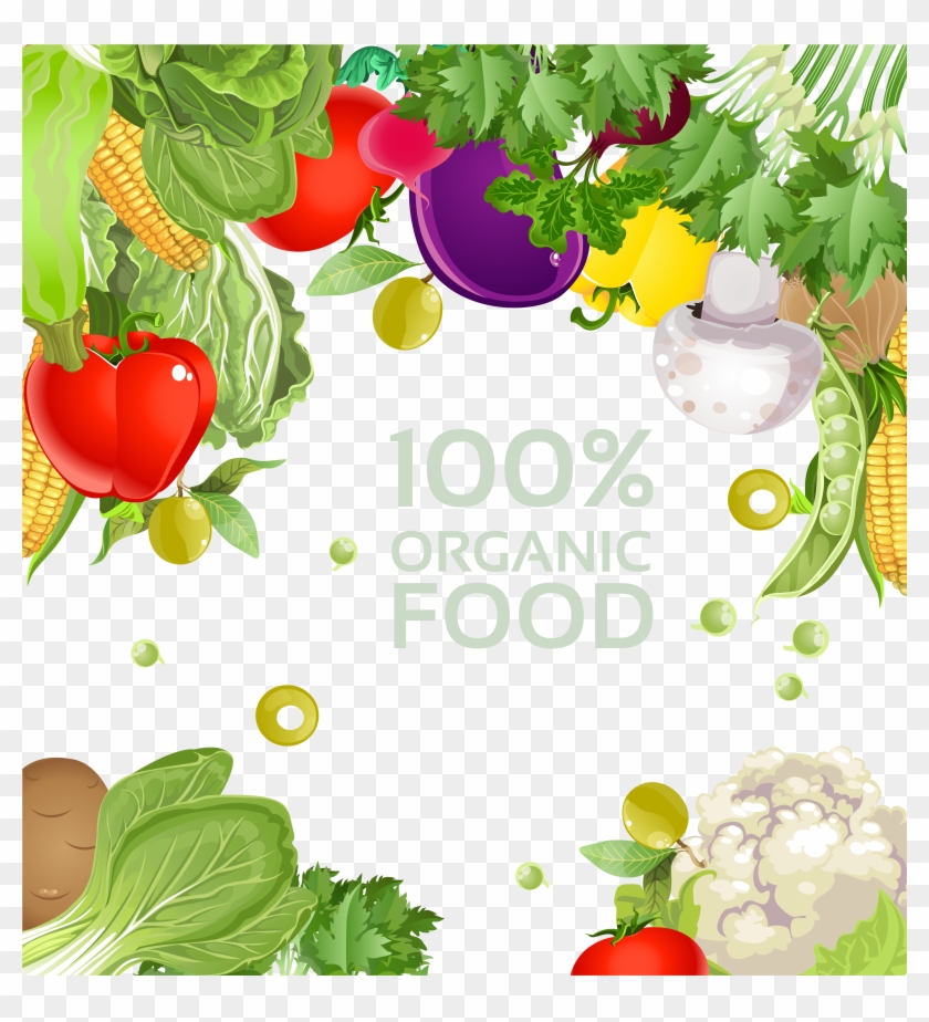 Organic Food Vegetarianism Diet Clip Art - Organic Food Vegetarianism Diet Clip Art #1120838