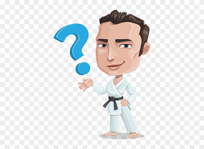 Karate-man - Png Boy Transparent Taekwondo Cartoon Characters #1120954