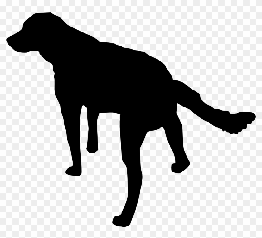 Dog Puppy Clip Art - Hunting Silhouette Transparent Background #1121049