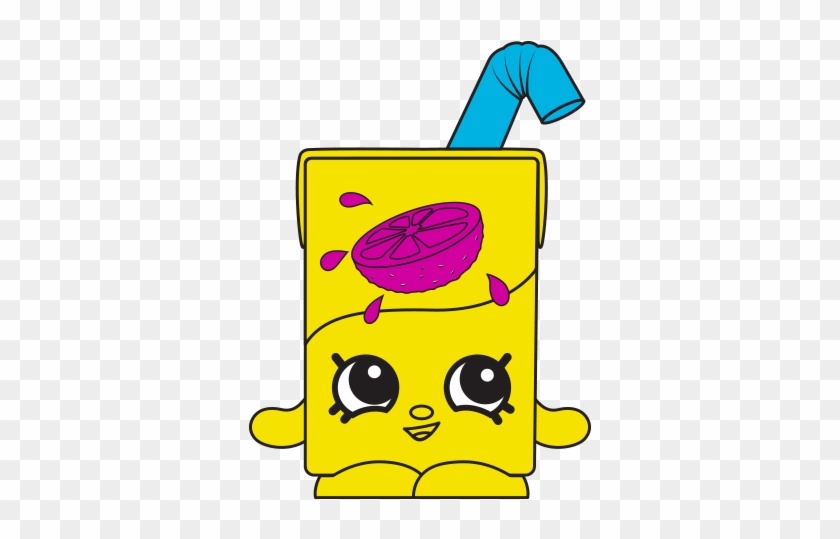 Pin Juice Box Clip Art - Shopkins Lucy Juice Box #1121138