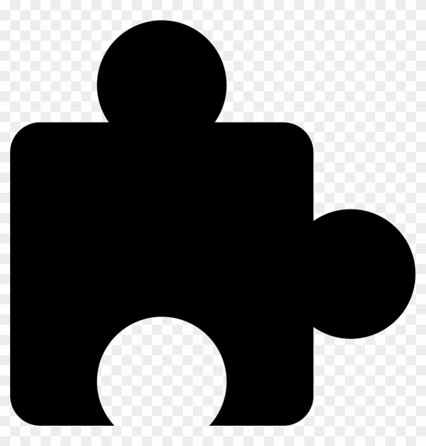 Puzzle Piece Black Shape Of Border Comments - Puzzle Pieces Black #1121187