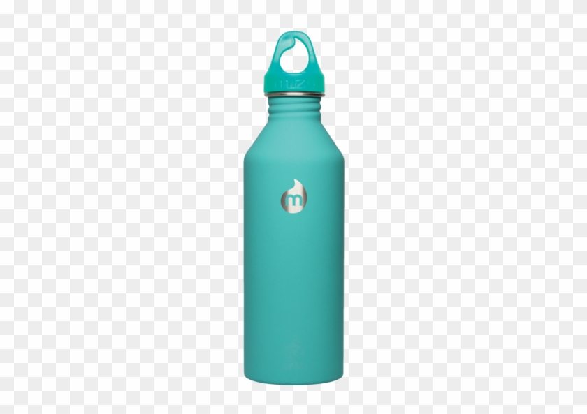 Mizu Turquoise Water Bottle - Mizu M8 W Loop Cap Water Bottle - Soft Touch Pink #1121224