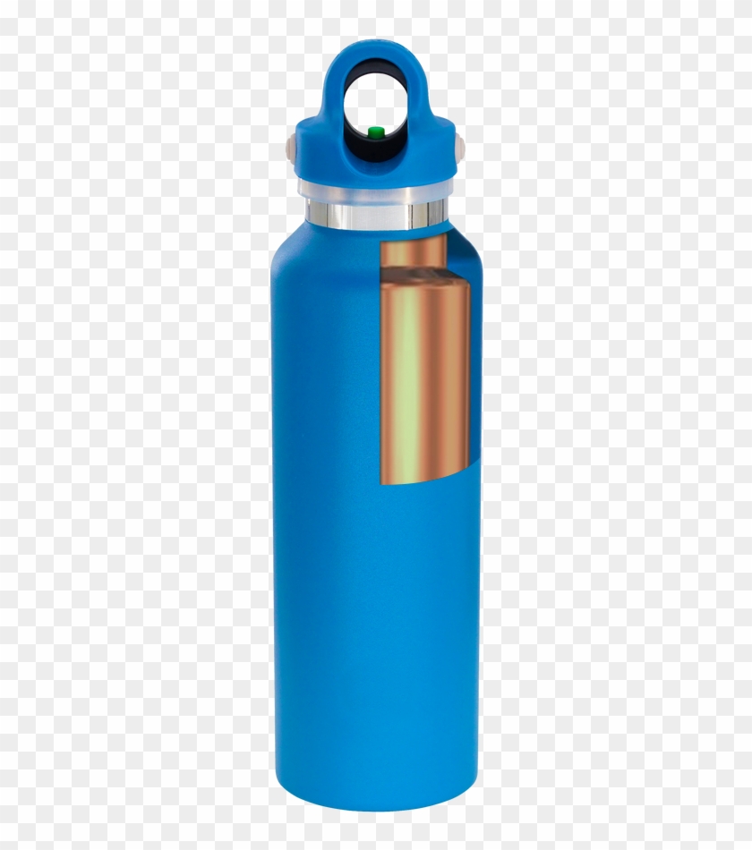Quick Release Latching Cap Made From Bpa Free Plastic, - Water Bottle #1121239
