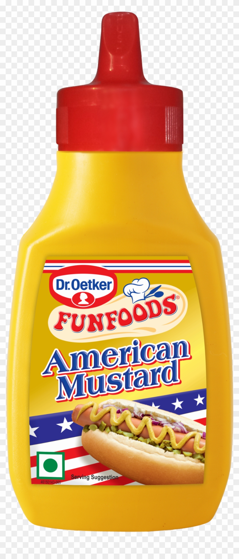 Mustard Bottle Png - Fun Foods Mustard Sauce 290gms #1121252