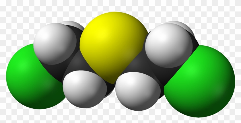 Sulfur Mustard Wikipedia - Yperit Molekula #1121253