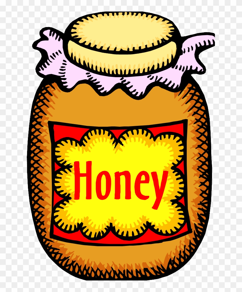I Need A Hero - Cartoon Picture Of Honey Jar #1121255