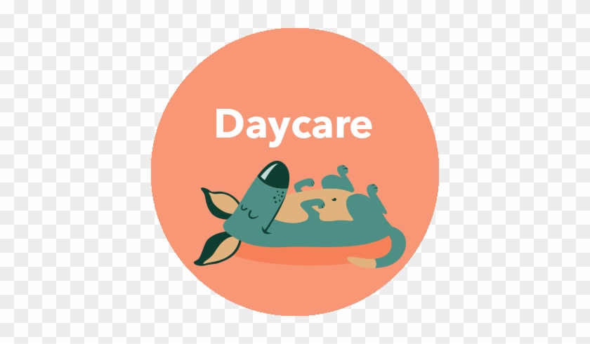 Sunset Dog Retreat Daycare Logo - Dog Day Care Icon #1121333