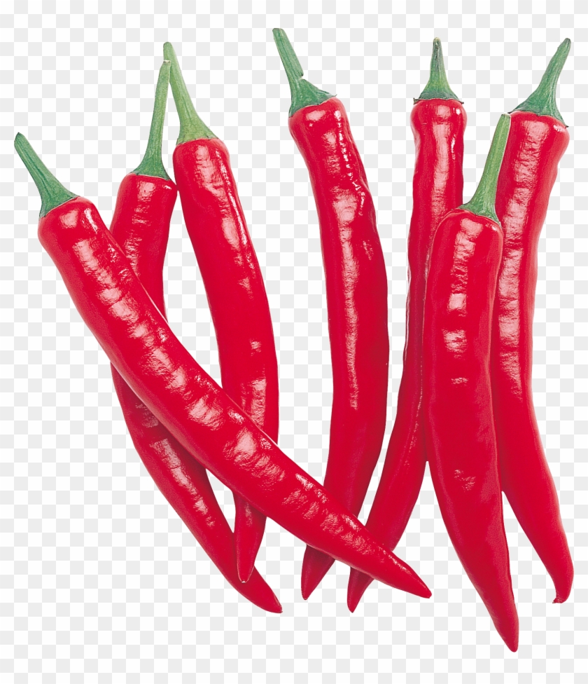 Red Chilli Pepper Row - Pepper Png #1121456