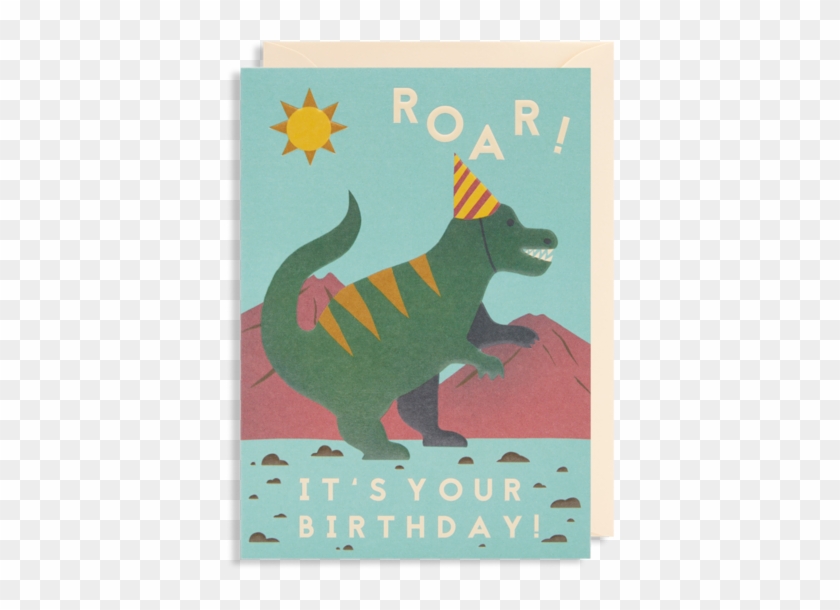 Dinosaur Birthday Card - Greeting Card #1121628
