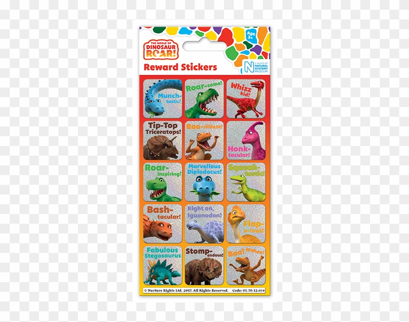 Dinosaur Roar Reward Sticker Pack - Sticker #1121635
