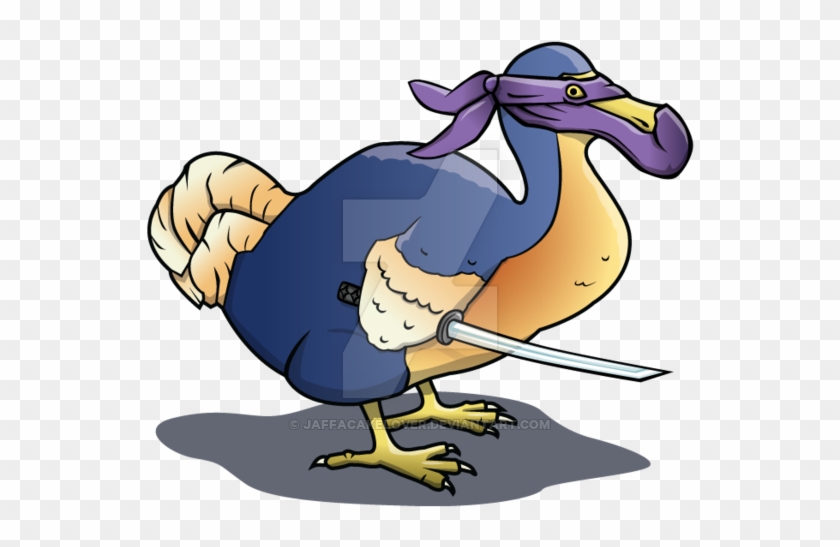 Tech Ninja Dodo By Jaffacakelover - Ninja Dodo Bird #1121644