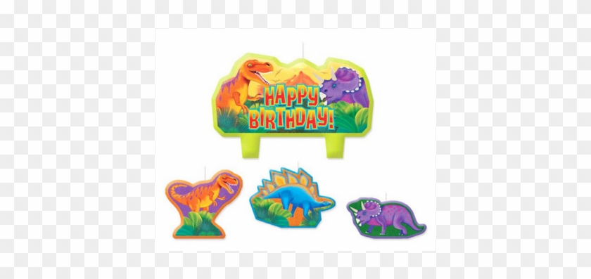 Dinosaur Candle Mini Moulded Prehistoric Dinosaurs - Prehistoric Dinosaurs Birthday Candles 4ct – Birthday #1121663