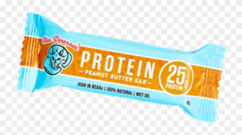 Blue Dinosaur Peanut Butter Protein Bar - Protein Bar #1121707