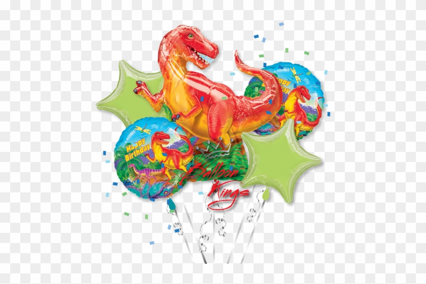 Dinosaur Party Bouquet - Dinosaur Party Supergestalten Folienballon 74 X 79 #1121708