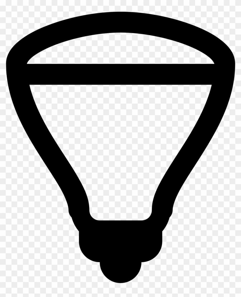 It's The Image Of A Modern Looking Light Bulb - Reflector #1121734