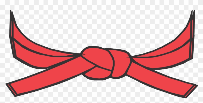 Rojo - Cinturon De Karate Png #1121809