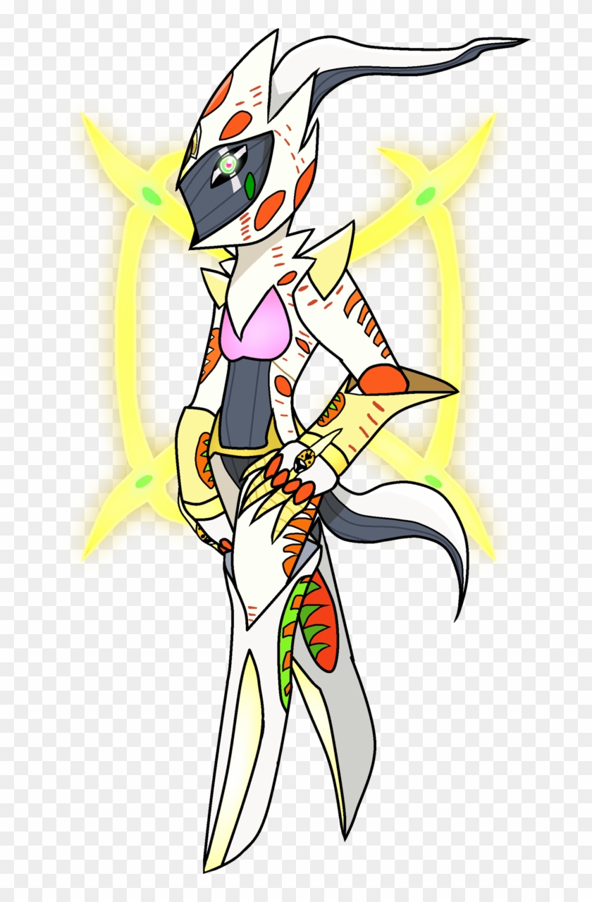 Gold Experience Arceus By Ender-spark - Cartoon #1121900