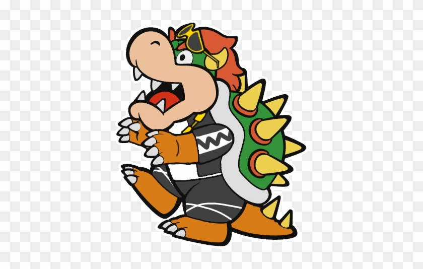 With Its Water Evaporated - Paper Mario Bowser #1121990