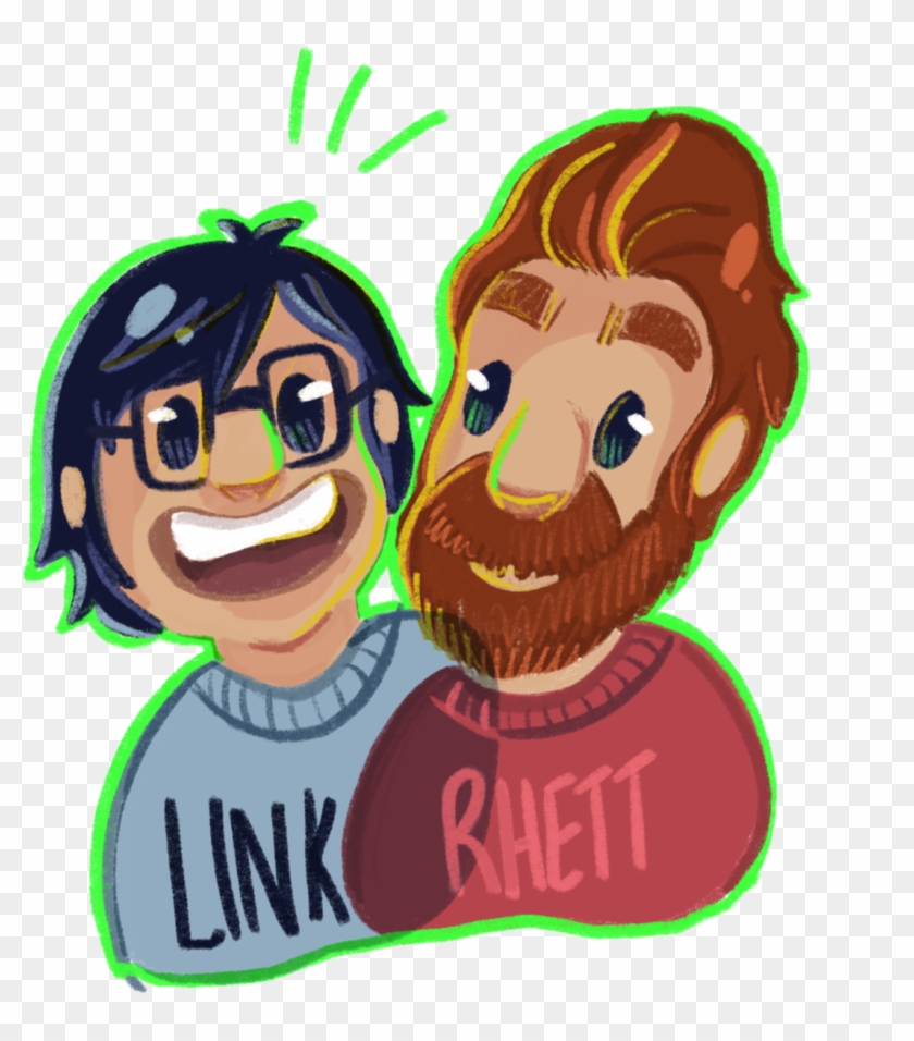 Rhett And Link Link Youtube Illustrator Illustration - Rhett And Link Link Youtube Illustrator Illustration #1121995