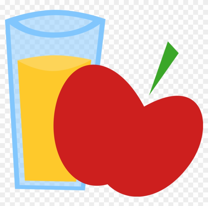 Applejuice's Cutie Mark By Deathnyan - Cutie Mark Sweet Apple Juice #1122088
