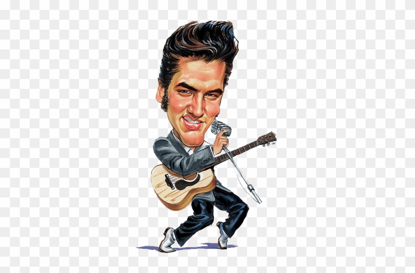 Clip Art Elvis - Elvis Presley Cartoon #1122131