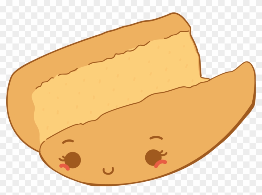 Bread Hotdog Marian By Hittendesign - Bread Png Cute #1122222