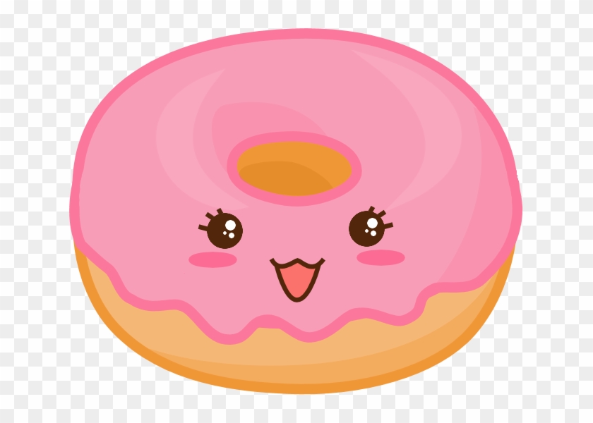 Jelly Bean Clipart Kawaii - Kawaii Donut #1122298
