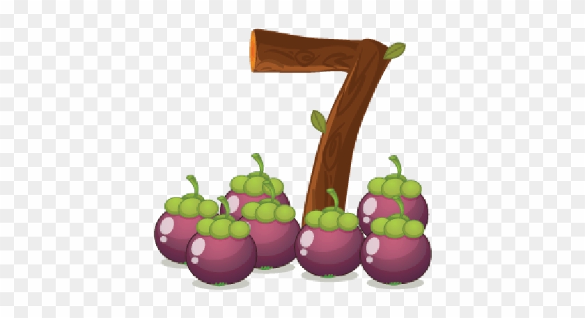 Seven Eggplants - Purple Mangosteen #1122382