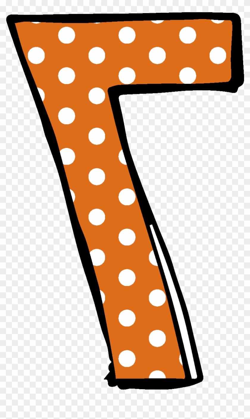 Number 7 Clipart - Number 7 Clipart #1122442