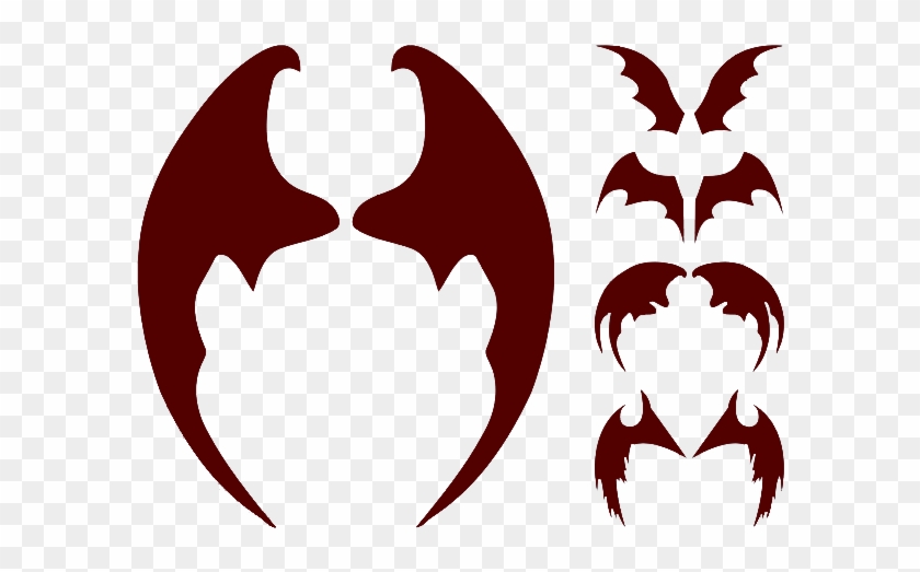 Bat Wing Development Clip Art - Emblem #1122498