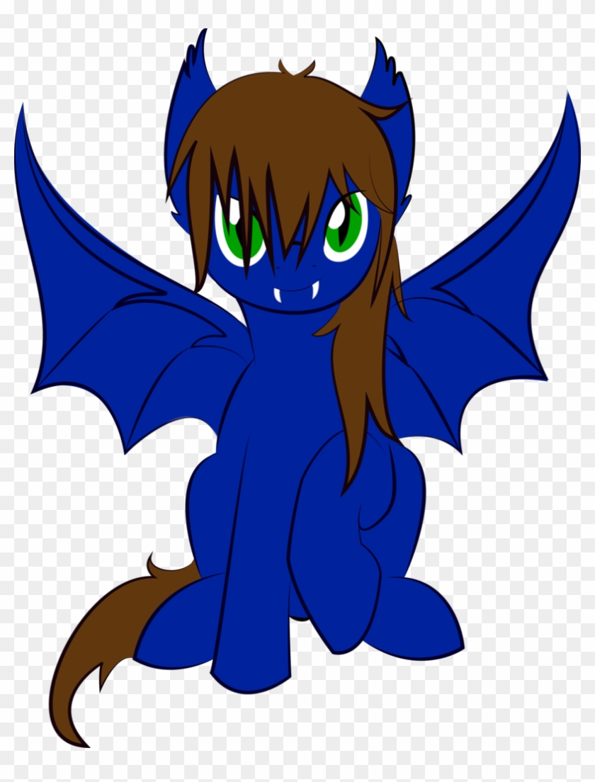 Kamkow11, Bat Pony, Bat Wings, Fangs, Male, Oc, Oc - Cartoon #1122515