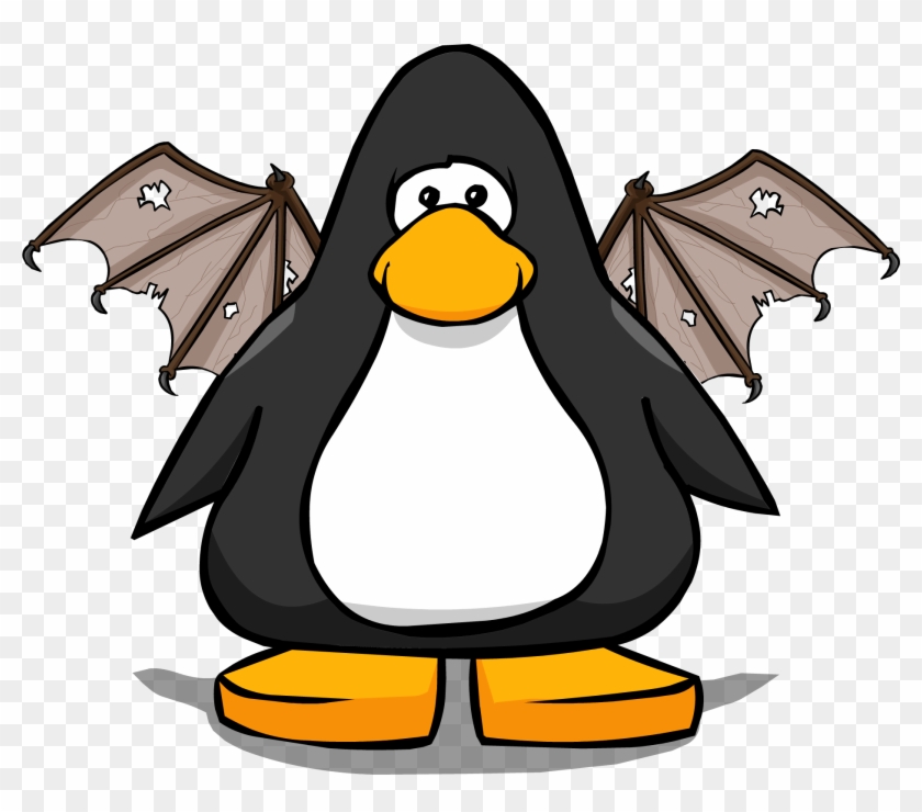 Brown Bat Wings From A Player Card - Club Penguin #1122518
