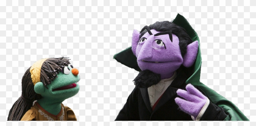 Count Von Count And Raya - Sesame Street #1122628