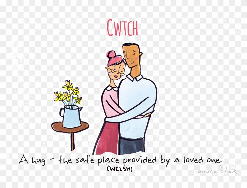 18 Adorable Illustrations Of Untranslatable Words About - Wonderful Words Of Love #1122722