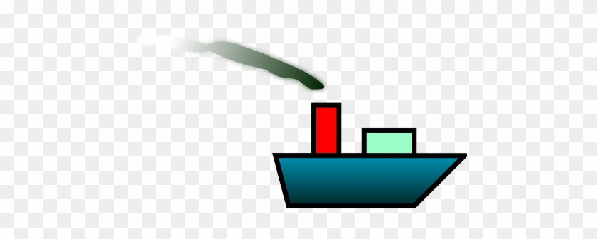 Cargo Icon, Symbol, Smoke, Ship, Boat, Sea, Cargo - Cargo Ship Clip Art #1122746