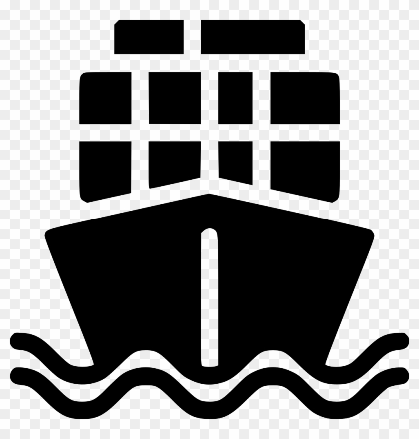 Cargo Ship Icon Png #1122749