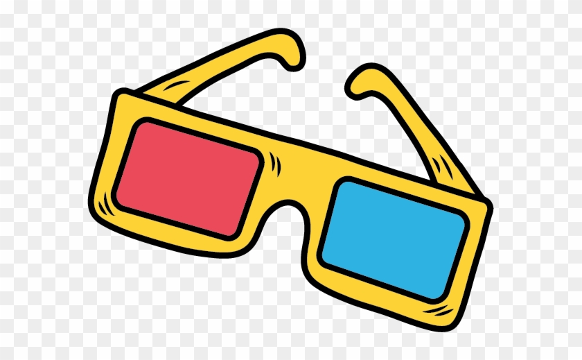 3 D Glasses Icon Movie Clipart Planner Clipart Everyday - Clip Art #1122759