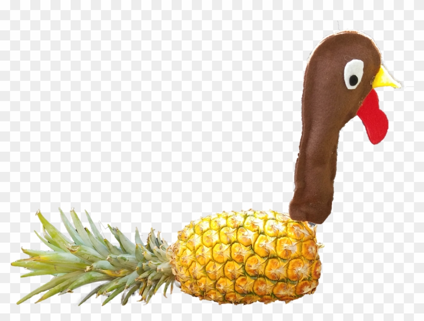 A Pineapple Turkey Is Easy To Create For Thanksgiving - Seedless Fruit #1122770