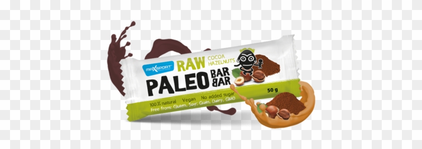 Buy Paleo Raw Cocoa Hazelnuts Bar 50gm ｜ Qualityfood - Max Sport Raw Paleo Bar Kakao Lískové Oříšky 20 Ks #1122790